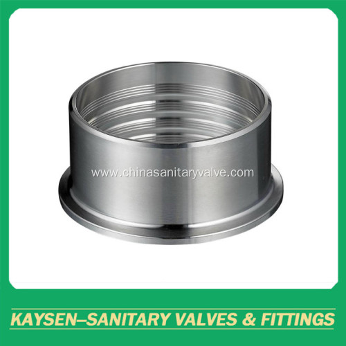 Sanitary food grade expanding tri clamp ferrule